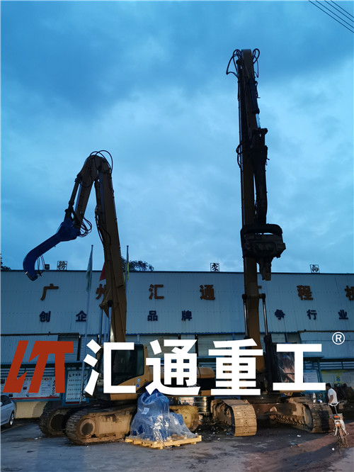 挖掘機(jī)打樁臂、打樁臂、打樁錘、挖掘機(jī)打樁臂廠家