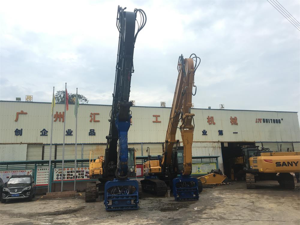挖掘機(jī)打樁臂、打樁臂、打樁錘、挖掘機(jī)打樁臂廠家
